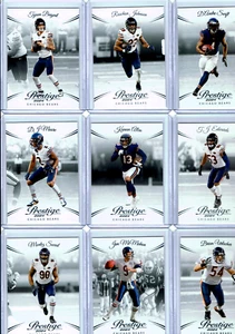 2024 Panini Prestige Chicago Bears Team Set 11 Base Cards + Caleb Williams #401 - Picture 1 of 2