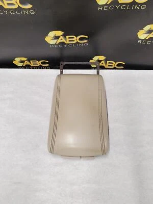 2008 Cadillac DTS Front Center Console Lid Armrest Leather Shale OEM Foto 1 de 4