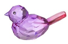 Ganz Crystal Expressions Two Tone Purple &Pink Bird Figurine  Acrylic 2 1/2" x 2