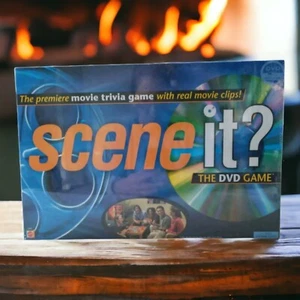 Scene It Movie Trivia Game 2003 NEW Sealed Dvd Memory Factory Board Mattel NIP - Picture 1 of 13