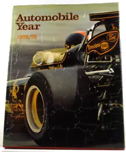 Automobile Year 1972/73 no 20 Emerson Fittipaldi Lotus 72 D Racing Cars large BK - Picture 1 of 17