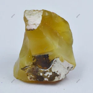 Natural CERTIFIED 125.15 Carat Yellow Opal Uncut Raw Rough Loose Gemstone - Picture 1 of 12