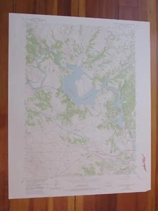 Guernsey Reservoir Wyoming 1978 Original Vintage USGS Topo Map - Picture 1 of 1