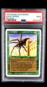 1994 MtG Magic the Gathering Revised Giant Spider PSA 9 *Only 15 Graded Higher* - Picture 1 of 12