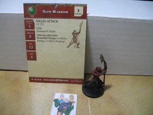 =Dungeons and Dragons D&D ANGELFIRE Xeph Warrior 30/60 con tarjeta= - Imagen 1 de 1