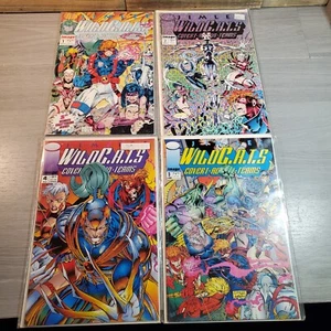 WILDCATS Lot of 4 #1 2 3 4 Image Comics 1992 Jim Lee 1st Print Set Run NM 90s - Picture 1 of 5