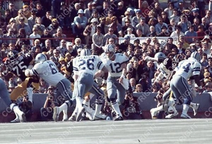 ROGER STAUBACH - SUPER BOWL X - Vintage 35mm Football Slide 4.6d - Picture 1 of 1