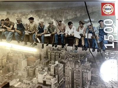 Educa 1500 Pieces Jigsaw Puzzle Breakfast in New York . Rare!! New Sealed! - Image 1 of 4