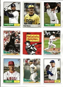 2024 Topps Archives Baseball Complete Collated Set 300 Holliday Skenes Yamamoto - Picture 1 of 2