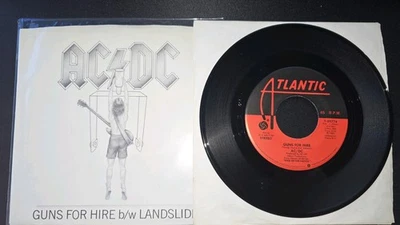 AC/DC - Guns for hire 7'' Vinyl US WITH COVER Landslide 89774 SP flick of switch - Image 1 of 2