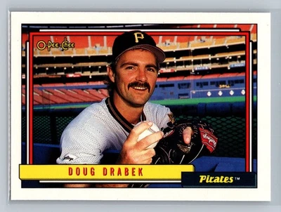 1992 O-Pee-Chee #440 Doug Drabek Pittsburgh Pirates - Image 1 of 2