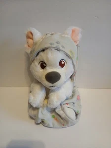 Disney Parks Bebés Perno en una Manta Bolsa Peluche Juguete Cachorro Perro Con Etiquetas - Imagen 1 de 5