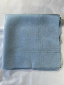Vintage hellblaues Seideneinstecktuch/Taschentuch - English-made - Bild 1 von 4