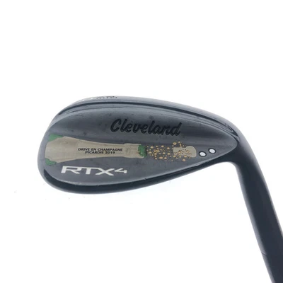 Used Cleveland RTX 4 Black Satin Lob Wedge / 60.0 Degrees / Stiff Flex - Image 1 of 4