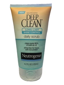 Neutrogena Deep Clean Long-Last Shine Control Daily Scrub, 4.2 fl oz - Picture 1 of 3