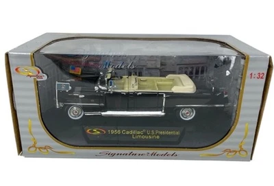NEW 1956 Cadillac US Presidential Limo 1:32 Diecast Black Signature Models - Image 1 of 4