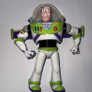 Buzz Lightyear Ultimate Talking 12" Action Figure Disney Toy Story Andy Used - Picture 1 of 7