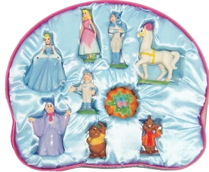 Disney Store Cinderella Figurine Set LE of 1950 9 Piece Gift Boxed NEW - Picture 1 of 3