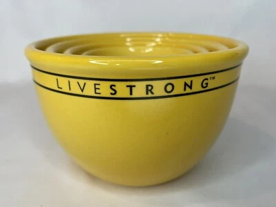 CHANTAL Juego de 4 cuencos medidores amarillos (1,5 c, 1 c, 1/2 c y 1/4 c) Foto 1 de 4