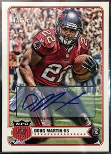 2012 Topps Magic Football # 78 Doug Martin AUTO AUTOGRAMM BUCS BUCCANEERS - Bild 1 von 1