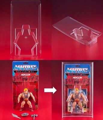VINTAGETOYS Masters of the Universe MOTU He-Man Schiebeblister / Blister / Case / Schutz