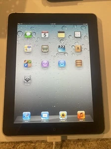 Apple iPad 1st Gen. 64GB, Wi-Fi, 9 in - Space Gray Unlocked - Afbeelding 1 van 6