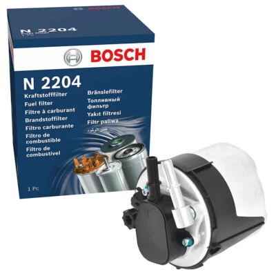 Bosch F026402204 Fuel Filter Fits Ford Focus Fiesta C-Max Mazda 3 Volvo S40 V50 - Image 1 of 4