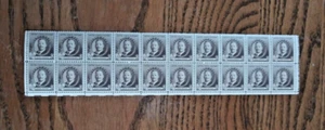 Frederic Remington, Artist, 10¢ stamp, Block of 20, Scott# 888, MNH - Picture 1 of 1
