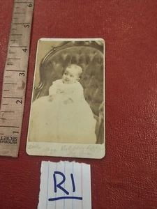 VINTAGE CABINET CARD PHOTOGRAPH (R1) - Picture 1 of 2