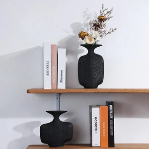 Flower Vase for Home Decor,Ceramic Vase for Shelf Decor Boho Decorative Vase ... - Picture 1 of 8