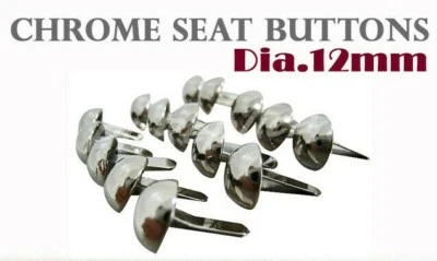 [SC] BOTÓN ASIENTO CROMADO YAMAHA G6 S G6SB G7 S G7S 100 PIEZAS #3 Foto 1 de 4