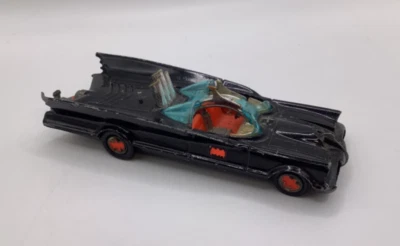 Corgi Toys DC Comics Batmobile Diecast Car 1966 Vintage MULTIPLE FLAWS - Image 1 of 4