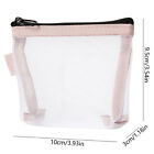 Clear Mesh Portable Mini Coin Bags Storage Bag Small Makeup Case Cosmetic Bag