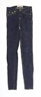 Gina Tricot Womens Blue Cotton Jegging Jeans Size 6 L30 in Regular Button