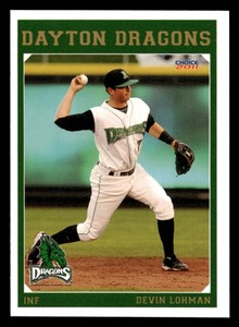 2011 Choice Dayton Dragons Devin Lohman #14 Dayton Dragons