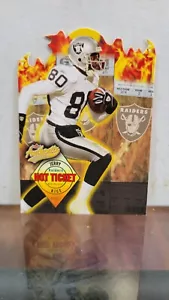 2004 Fleer Authentix Jerry Rice Raiders Hot Ticket Die-cut Insert Card #15 - Picture 1 of 2