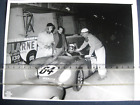 Tirage argentique d'époque: DB HBR MC de Storez & Vidilles, 24 h. du Mans 1954