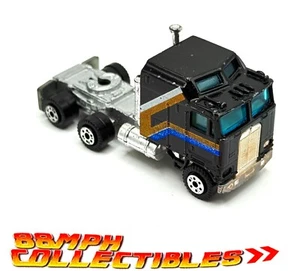 RARE YATMING Diecast Black KENWORTH 100 COE Aerodyne 108 Semi Truck HK 1/87 - Picture 1 of 7