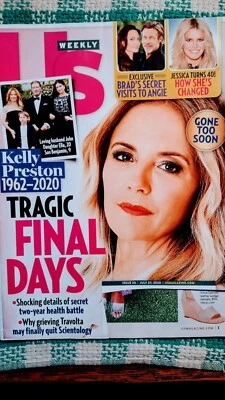 US Weekly Magazine #30 JULY 27, 2020 Kelly Preston 1962-2020 Tragic Final Days - Image 1 of 4