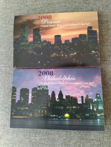 2008  Mint Set Denver and Philadelphia Original Cover