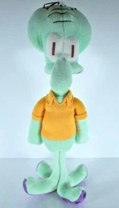 Vintage Nanco Spongebob Schwammkopf Thaddäus hart Plüsch groß 18 Zoll 2002 selten - Bild 1 von 8