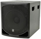 QTX QLB Active Sub-Woofer Painted Wooden Cabinets with carry handles 