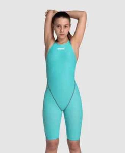 Arena Girl's Powerskin St Next Open Back Jr Swimming Race Racing Swimsuit BNWT - Picture 1 of 6