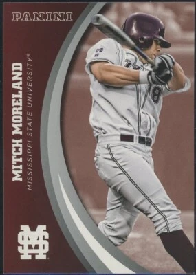 2016 Panini Collegiate Mississippi State Mitch Moreland #34 - Image 1 of 2