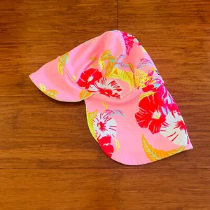 Bonds Baby Floral Pink Swim Beach Sun Hat Size M 6-12 Months EUC Summer - Picture 1 of 2