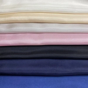 Pure Silk Lining Fabric 51" Wide Sold By Metre - Picture 1 of 14