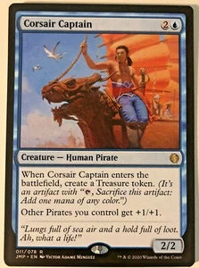 MTG Corsair Captain Jumpstart 011/078 regolare raro - Foto 1 di 1