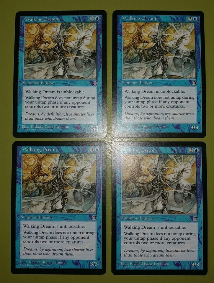 Walking Dream x4 Stronghold 4x Playset Magic the Gathering MTG - Image 1 of 1