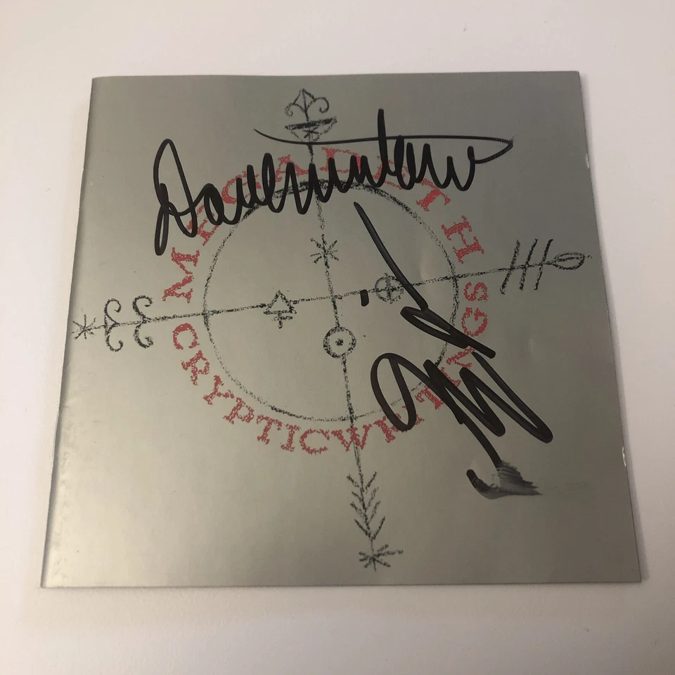 MEGADETH Cryptic Writings (CD 1997 Capitol) Signed signiert autograph TOP!!! - Bild 1 von 4