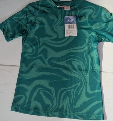 Neww/tags Kanu Surf Veronica RashGuard SzSm Color Atlantis Top UPF50 MSRP $38 - Image 1 of 4